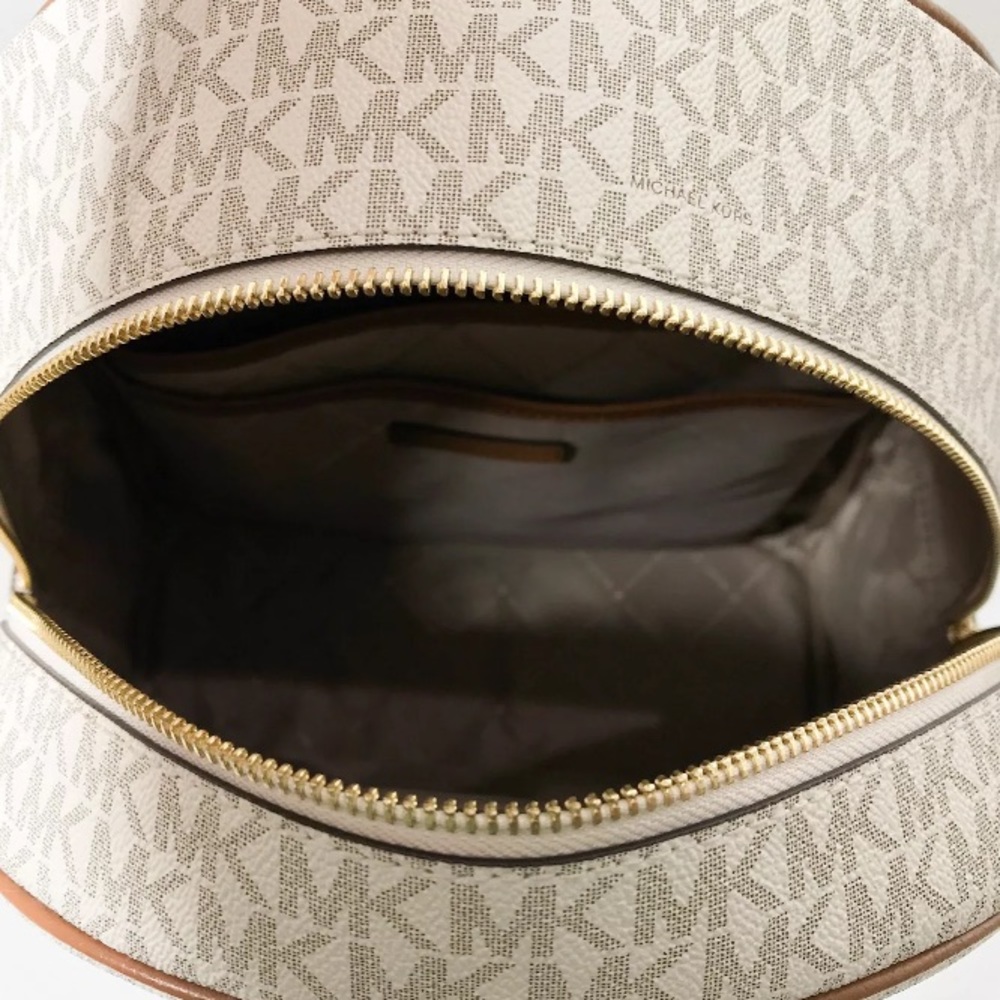Michael Kors Large Abbey Backpack Vanilla Acorn - Picture 6 of 8